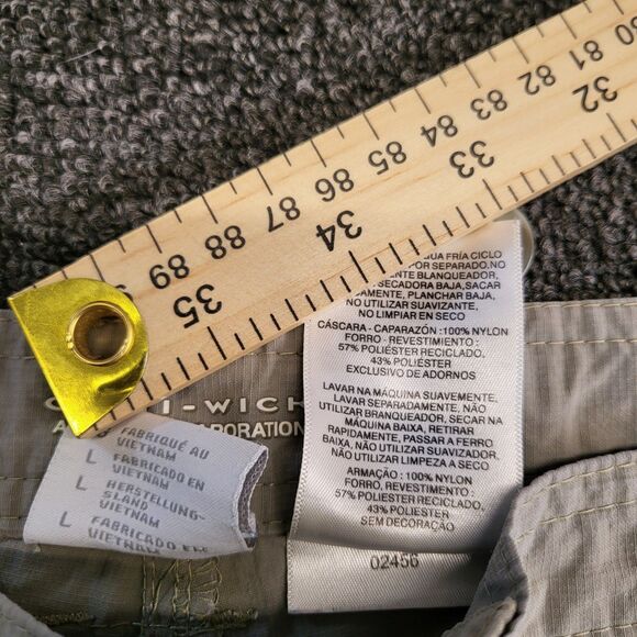 Columbia Men's Large Omni Wick Advanced Evaporation Hiking  Tan Cargo Shorts - Picture 8 of 13